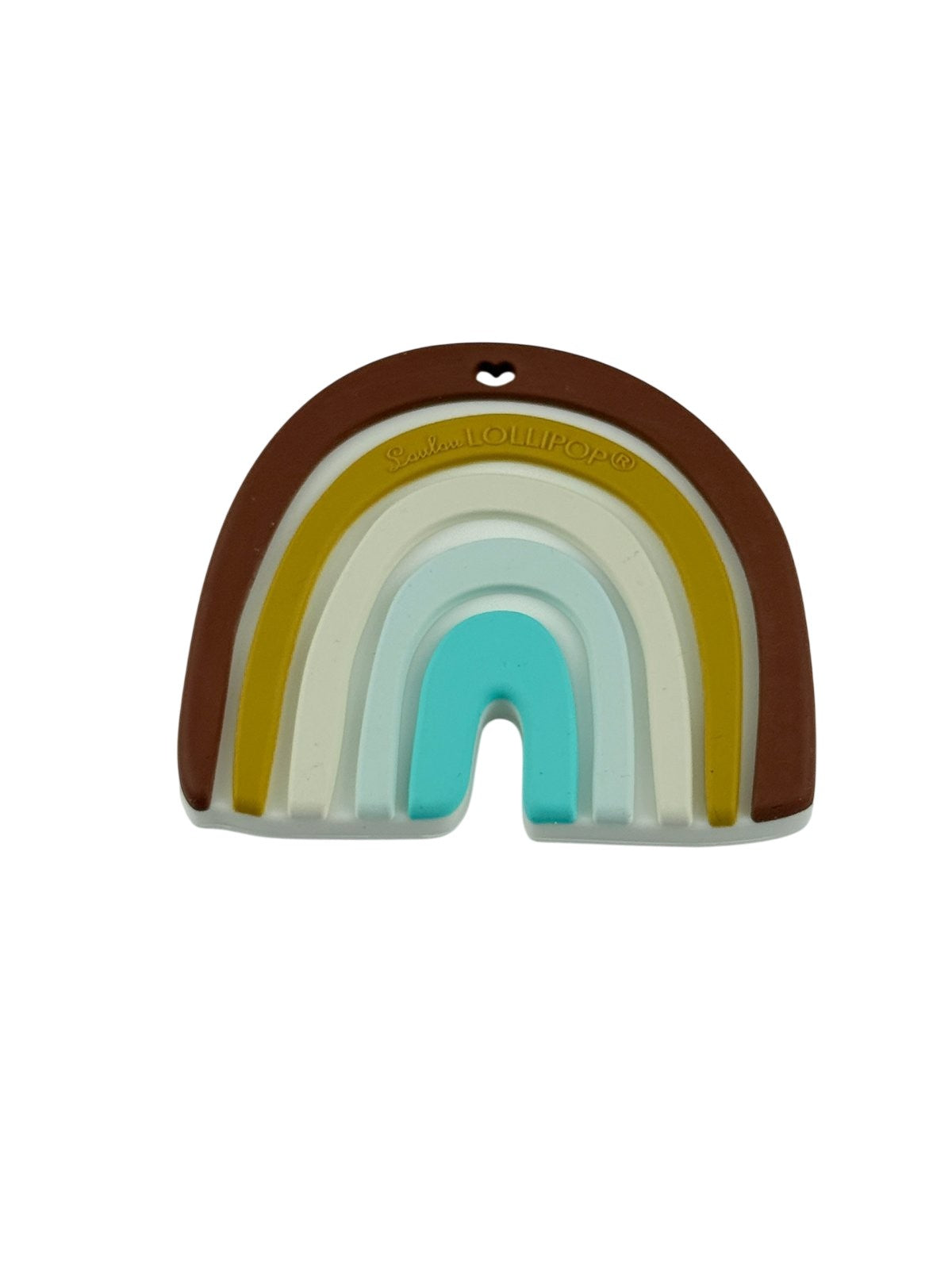 Loulou Lollipop Rainbow Silicone Teether