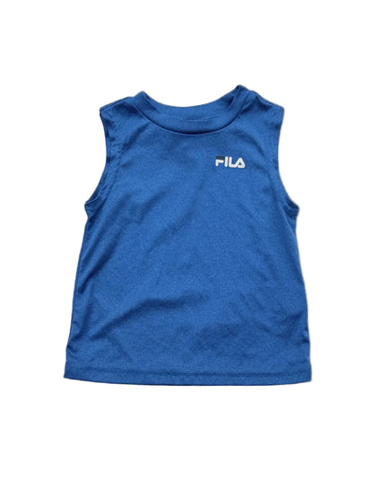 Fila Blue Sleeveless Tank Top 2T