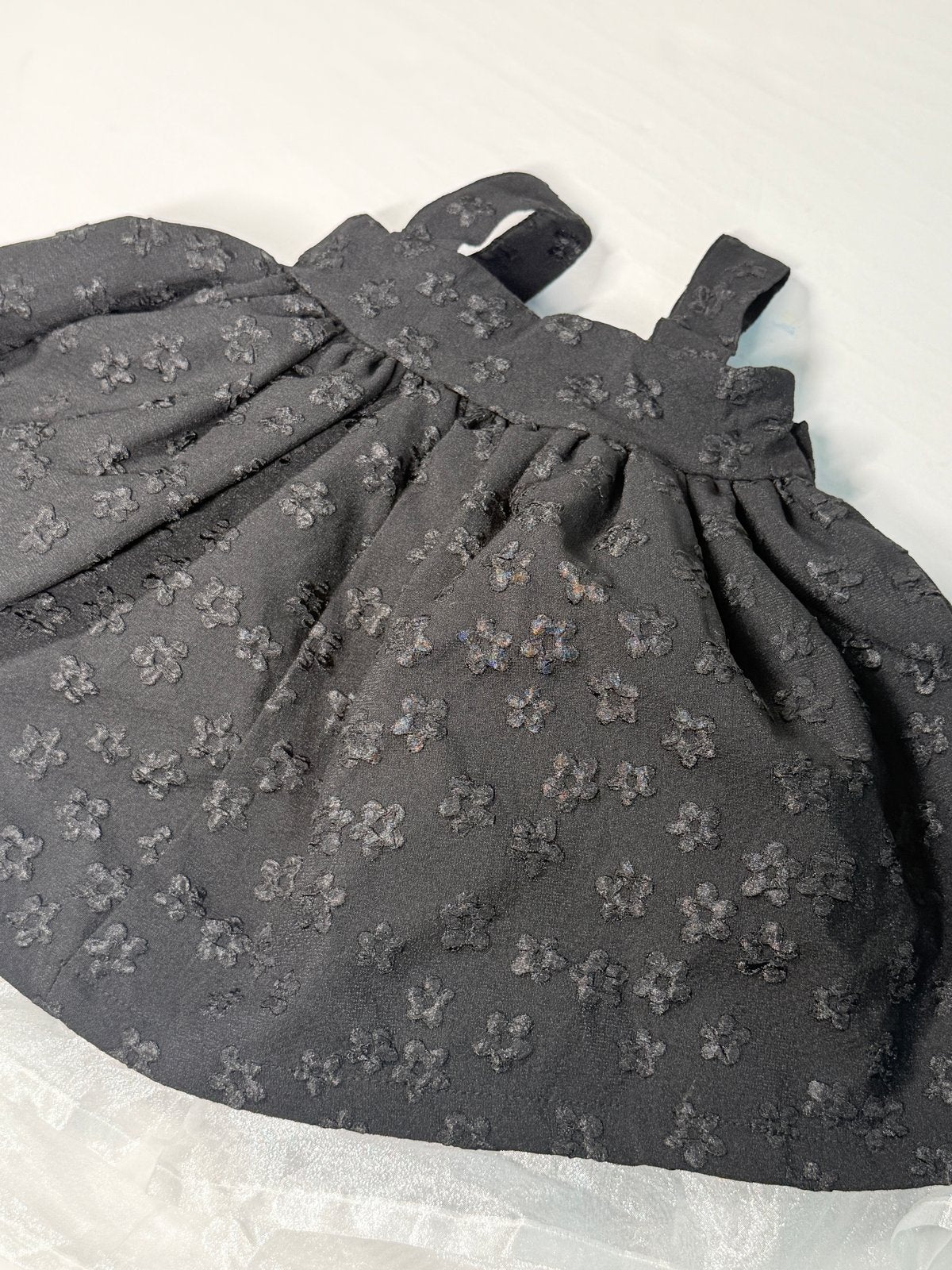 NWT - Jacquard Party Dress Black 1-2Y