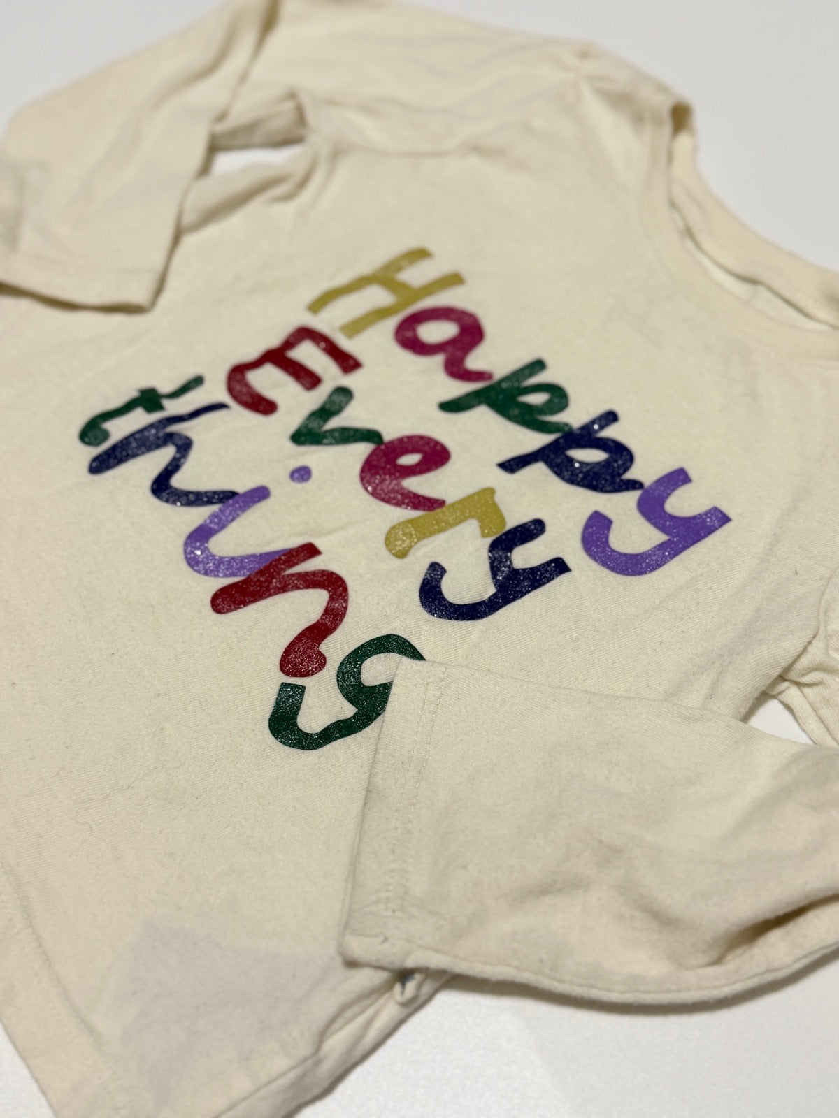 Baby Gap Happy Everything Long Sleeve Tee 2T