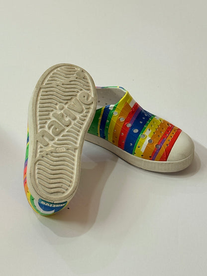 Native Jefferson Rainbow Slip-On Size C11