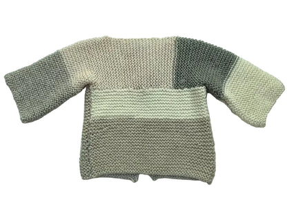 Handmade Knit Baby Cardigan 18m