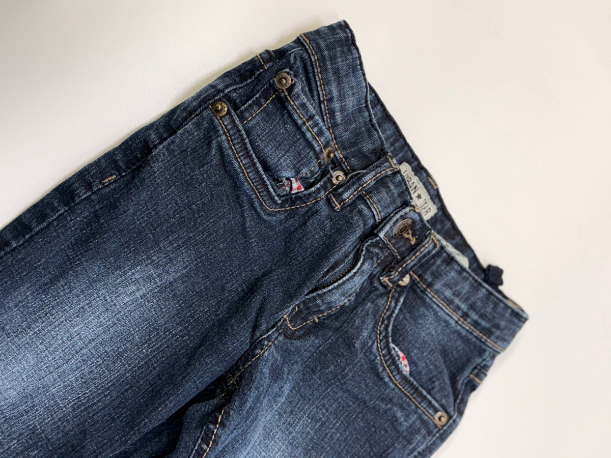 Urban Star Dark Wash Straight Jeans Size 6