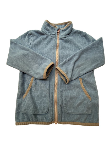 Joe Fresh Blue Fleece Zip Jacket Size 4