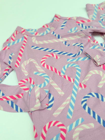 Baby Gap Candy Cane Pajama Set 24M