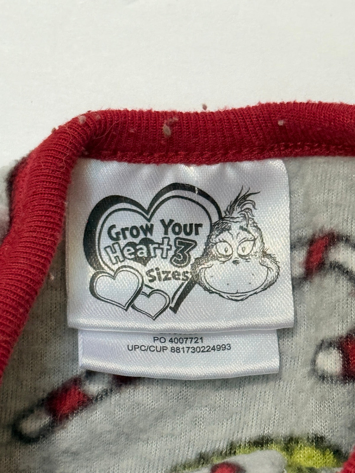 Dr. Seuss Grinch Fleece Sleeper 18-24M