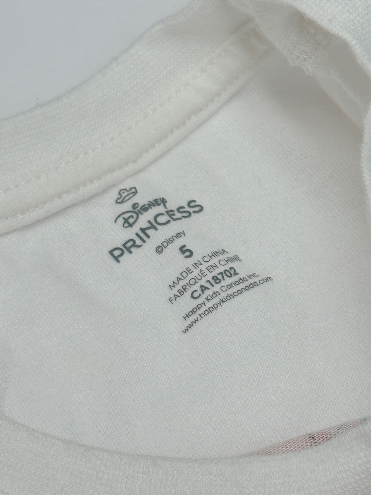 Disney Princess Ariel T-Shirt Size 5