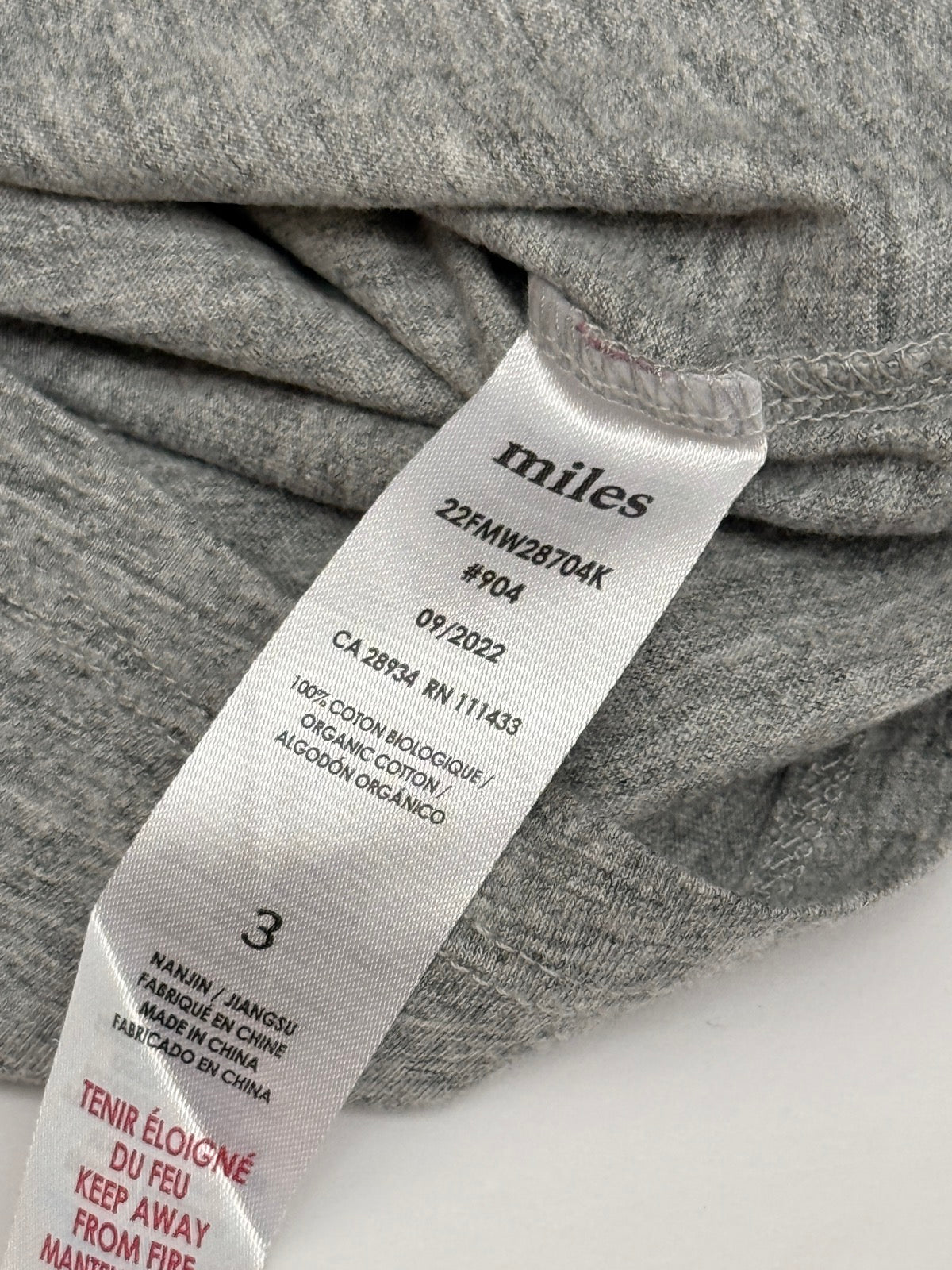 Miles The Label Aranciata Long Sleeve Tee 3Y