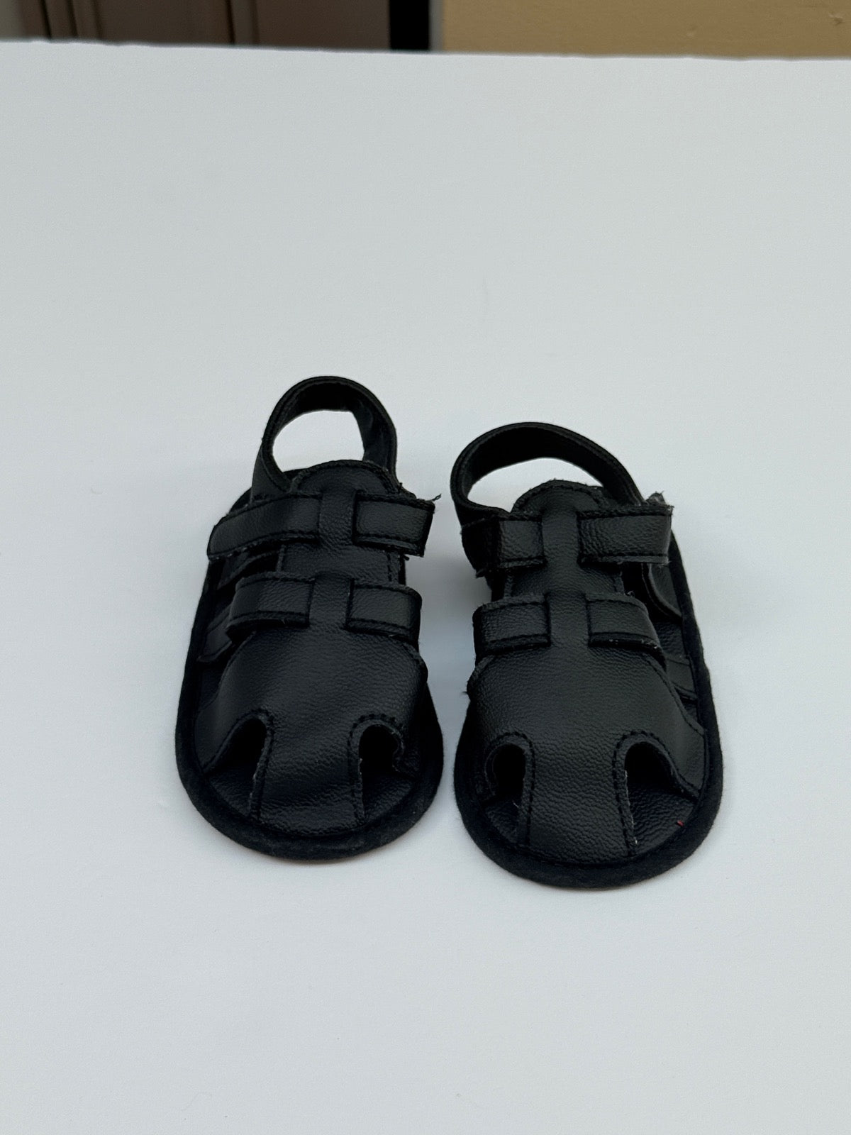Baby Fisherman Sandals Black Size 3