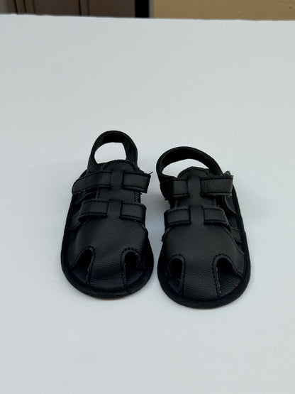 Baby Fisherman Sandals Black Size 3