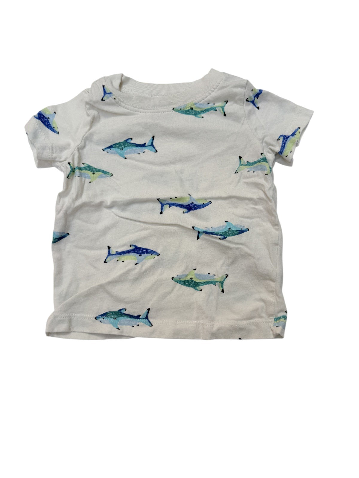 Carter's Shark Print T-Shirt 9M