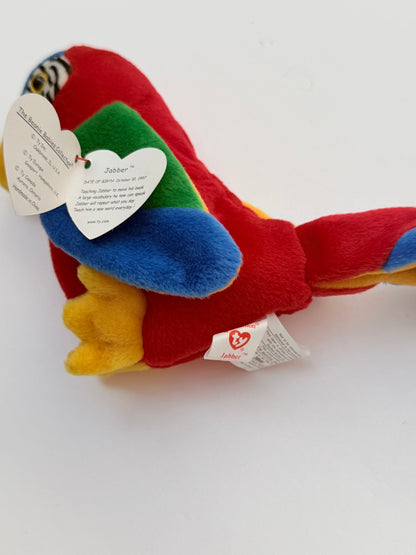Ty Beanie Baby Jabber the Parrot