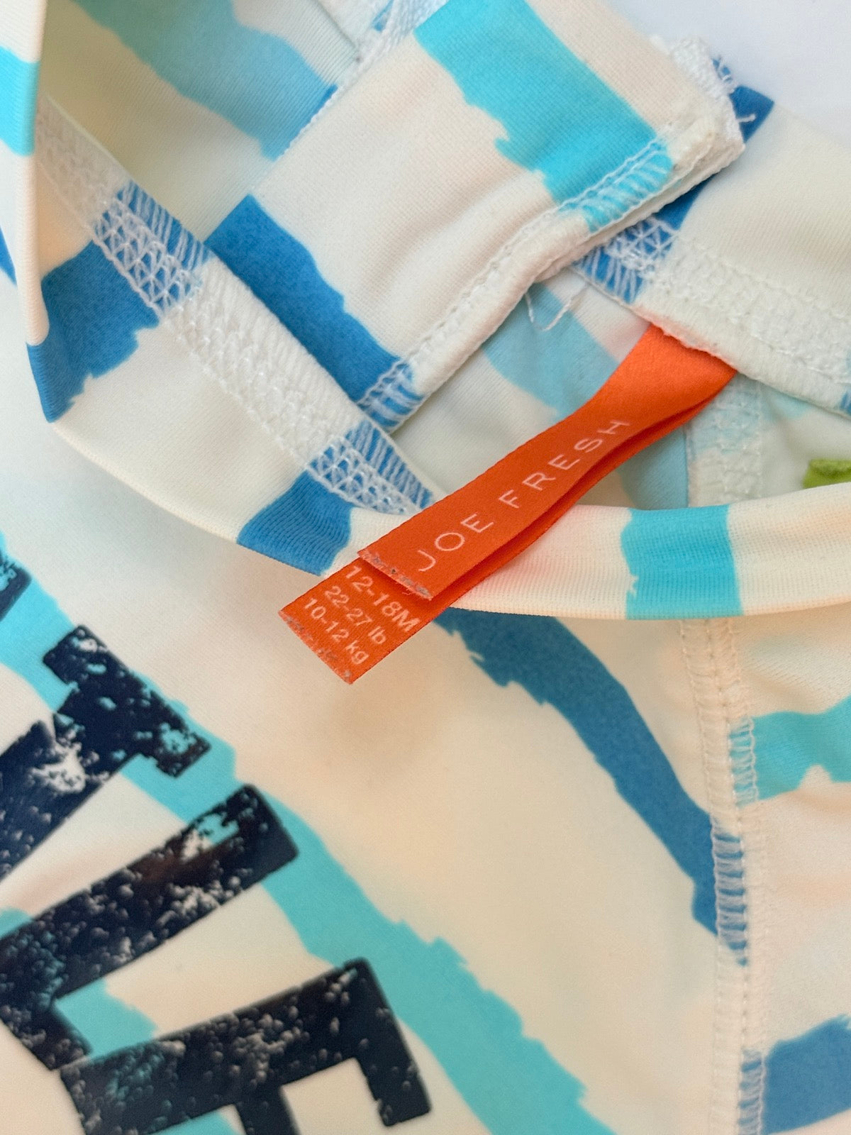 Joe Fresh Little Surf Dude Swimsuit 12-18M