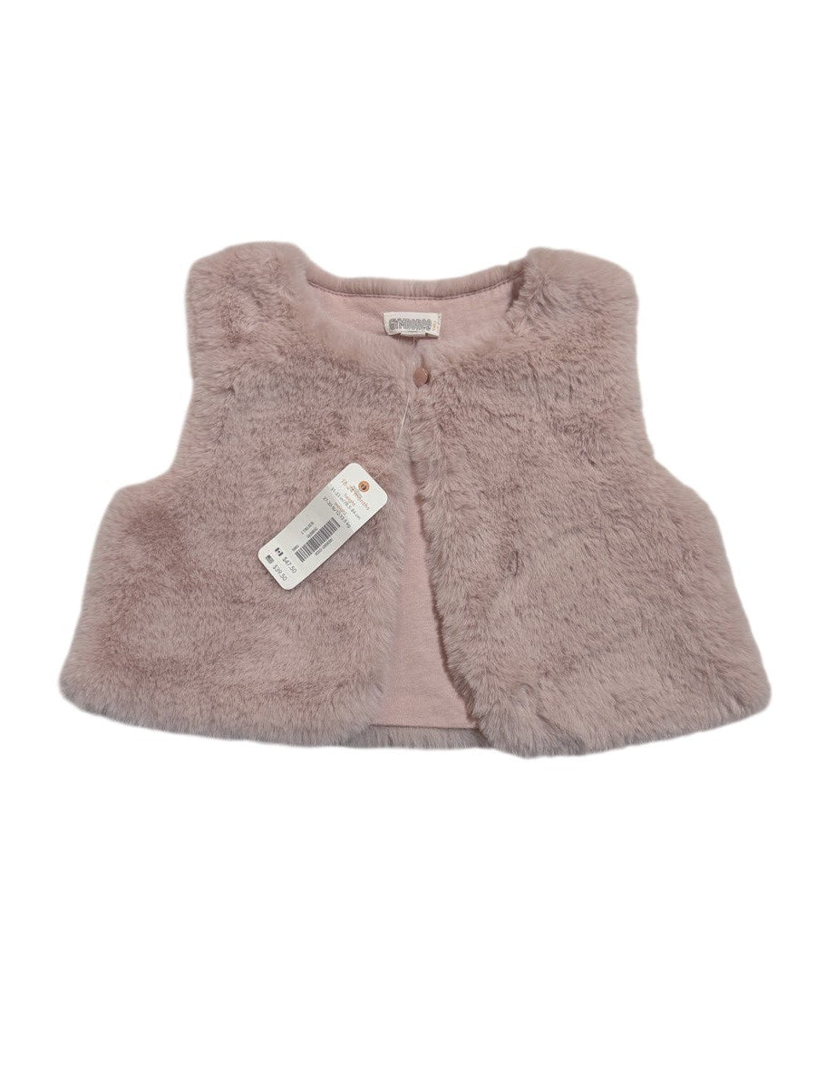 NWT - Gymboree Baby Faux Fur Vest 18-24M