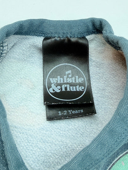 Whistle & Flute Donut Print Hoodie 2Y