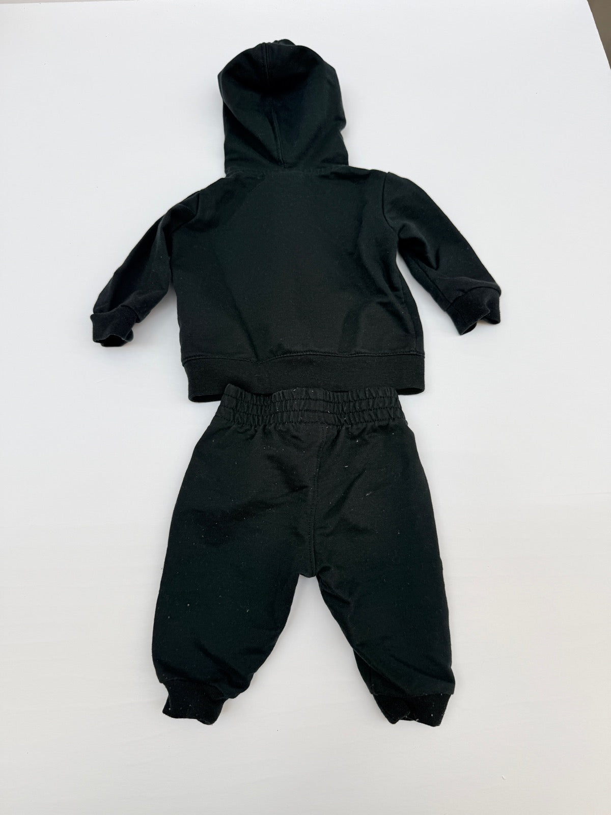 Nike Black Fleece Hoodie Jogger Set 3M