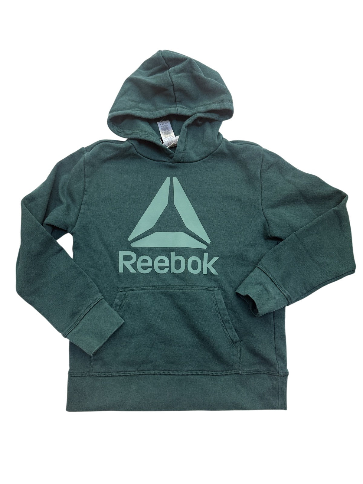 Reebok Green Hoodie Sweatshirt Size 8