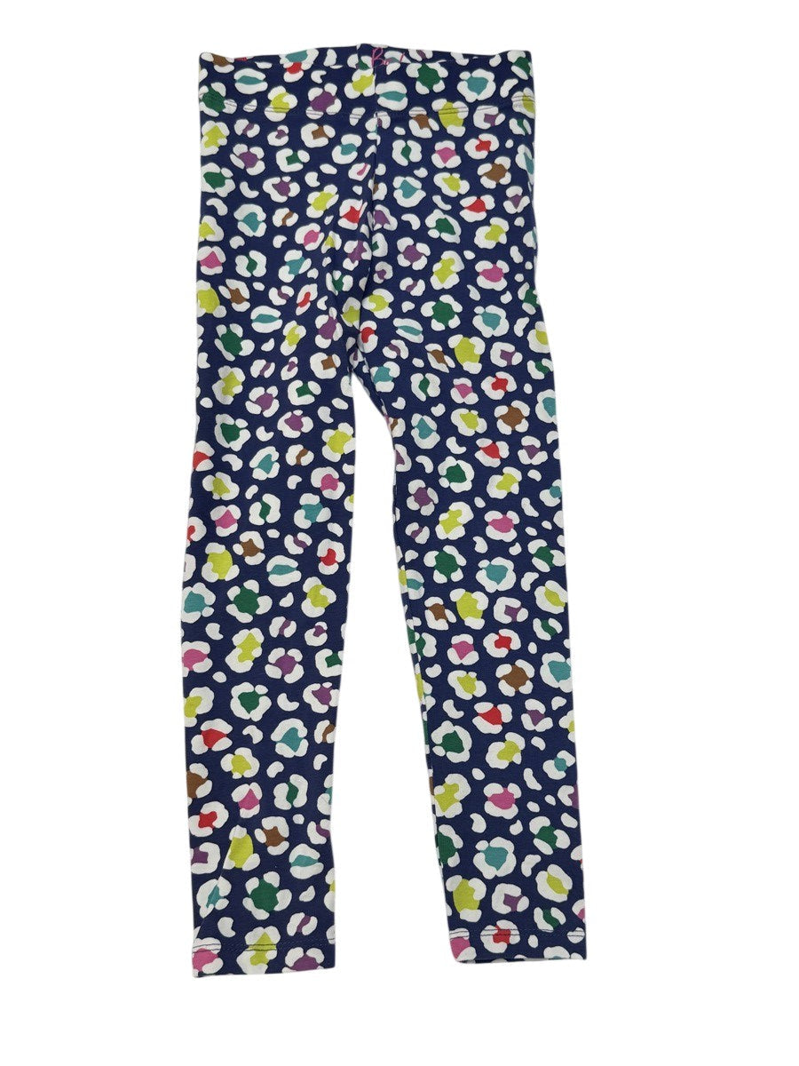 Boden Colorful Leopard Print Leggings 5-6Y