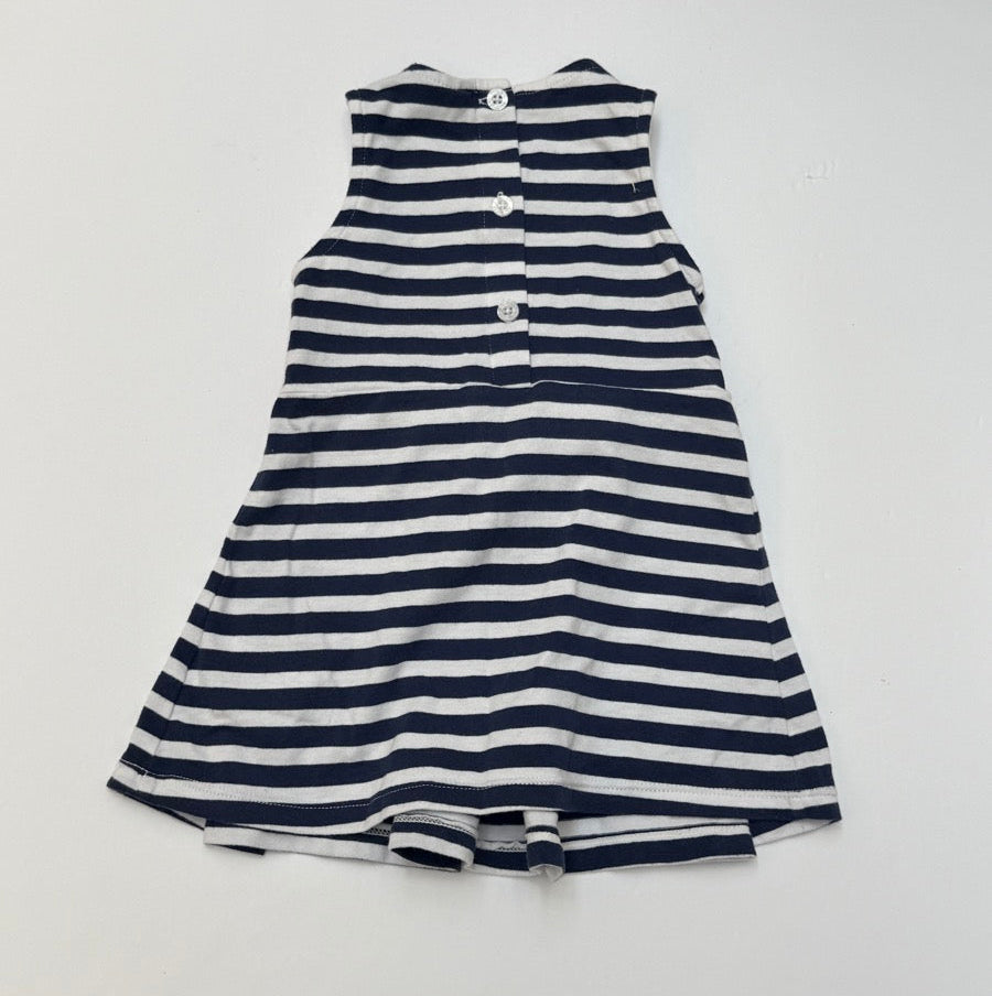 Tommy Hilfiger Striped Bow Dress 12M