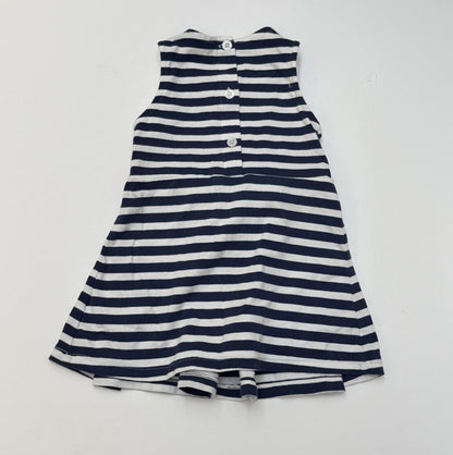 Tommy Hilfiger Striped Bow Dress 12M