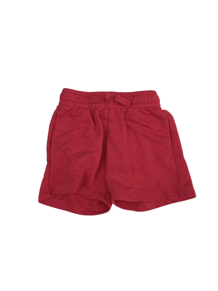 H&M Red Sweat Shorts Size 2-3Y