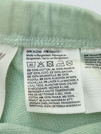 H&M Green Cotton Shorts 12M