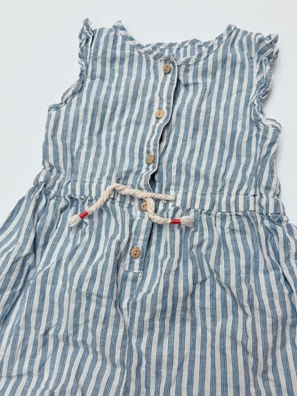 Zara Baby Girl Striped Romper 18/24M