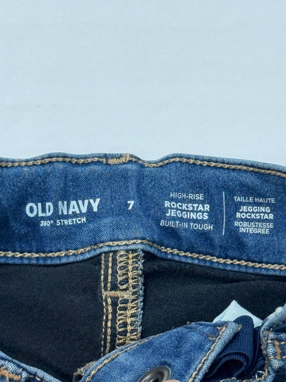 Old Navy Rockstar Jeggings Jeans Size 7