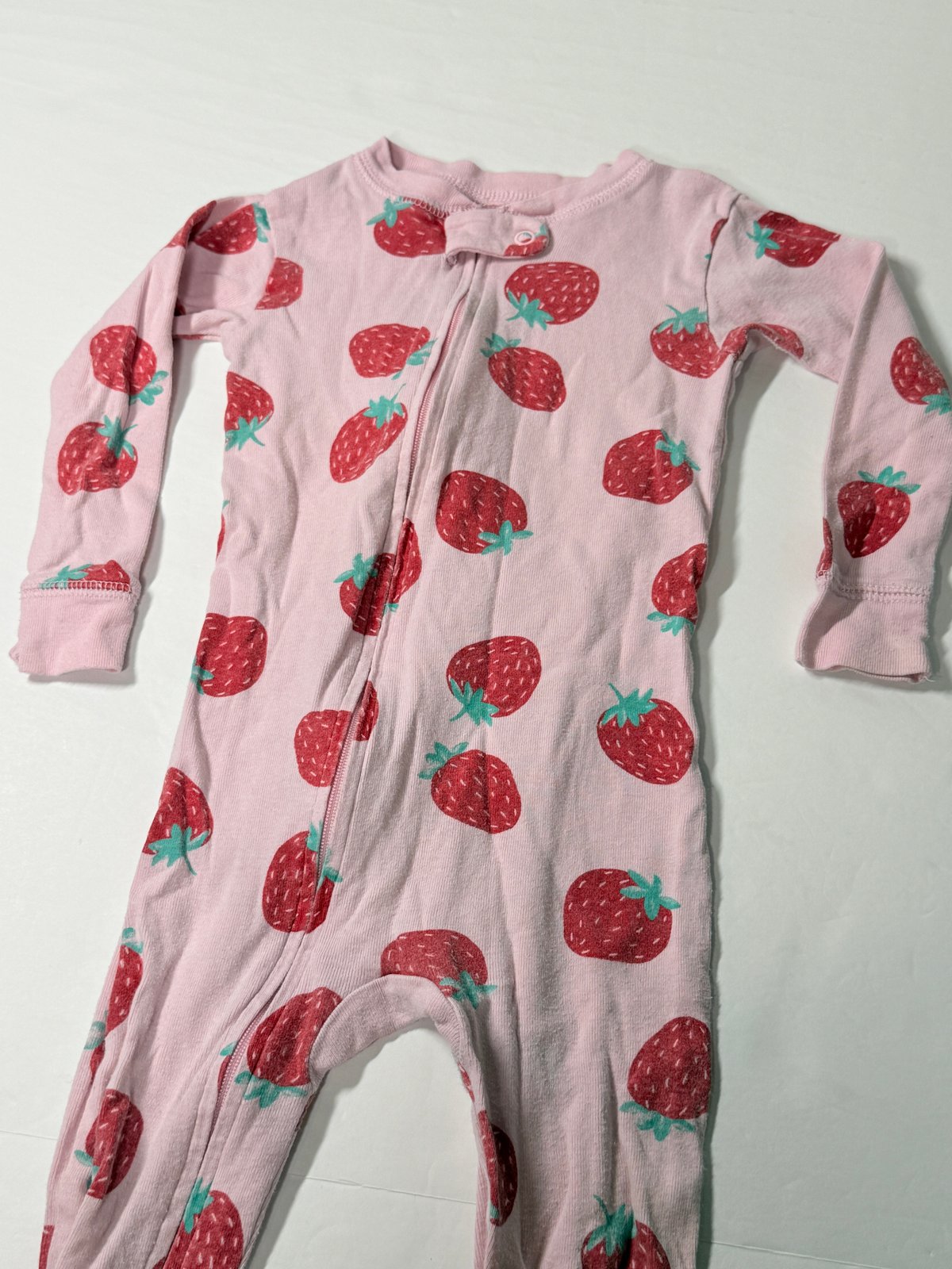 Carter's Child of Mine Strawberry Sleeper 18M