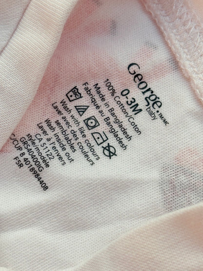 George Baby Animal Print Sleeper 0-3M