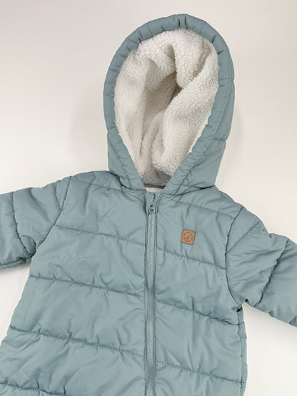 Little Planet by Carter's Blue Snowsuit 12M