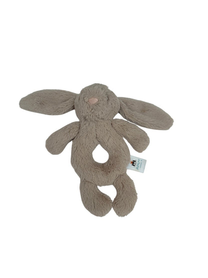 Jellycat Bashful Beige Bunny Ring Rattle