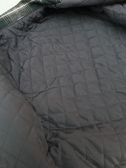 Plaid Flannel Quilted Lined Jacket 8/9Y