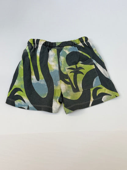 Zara Palm Print Shorts 12-18m