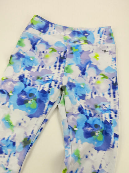 Athletic Works Floral Capri Leggings 10-12