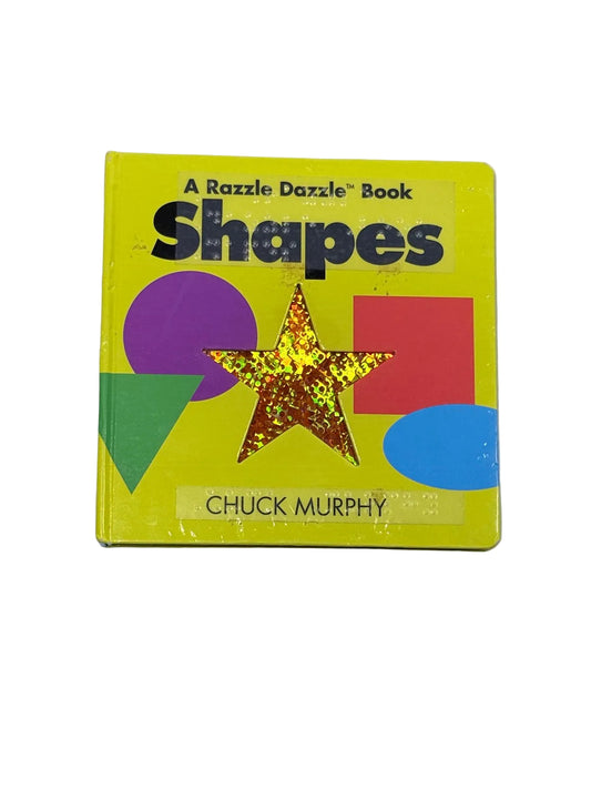 Brail Razzle Dazzle Shapes Board Book by Chuck Murphy