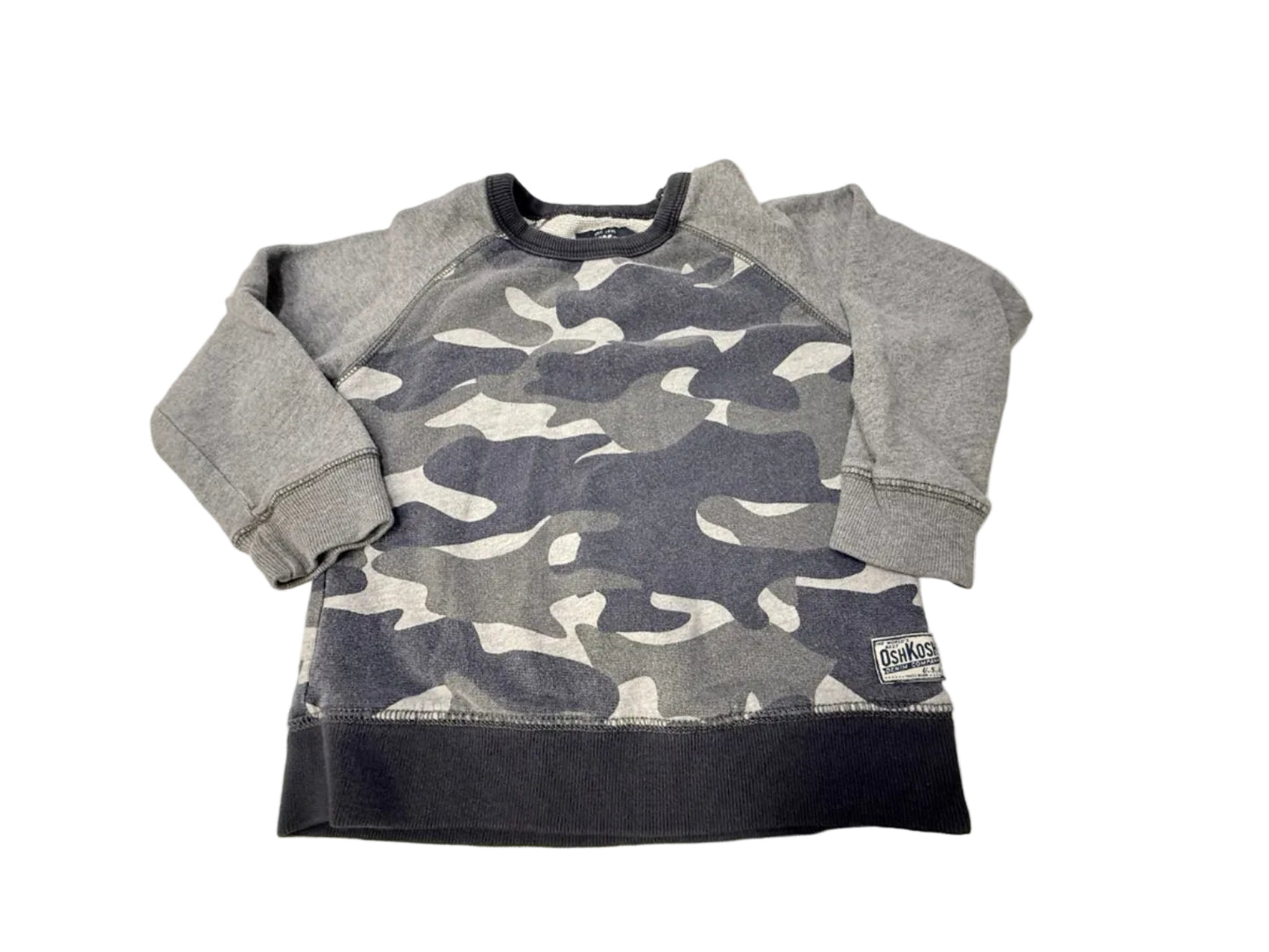 OshKosh B'gosh Camo Crewneck Sweatshirt 4T