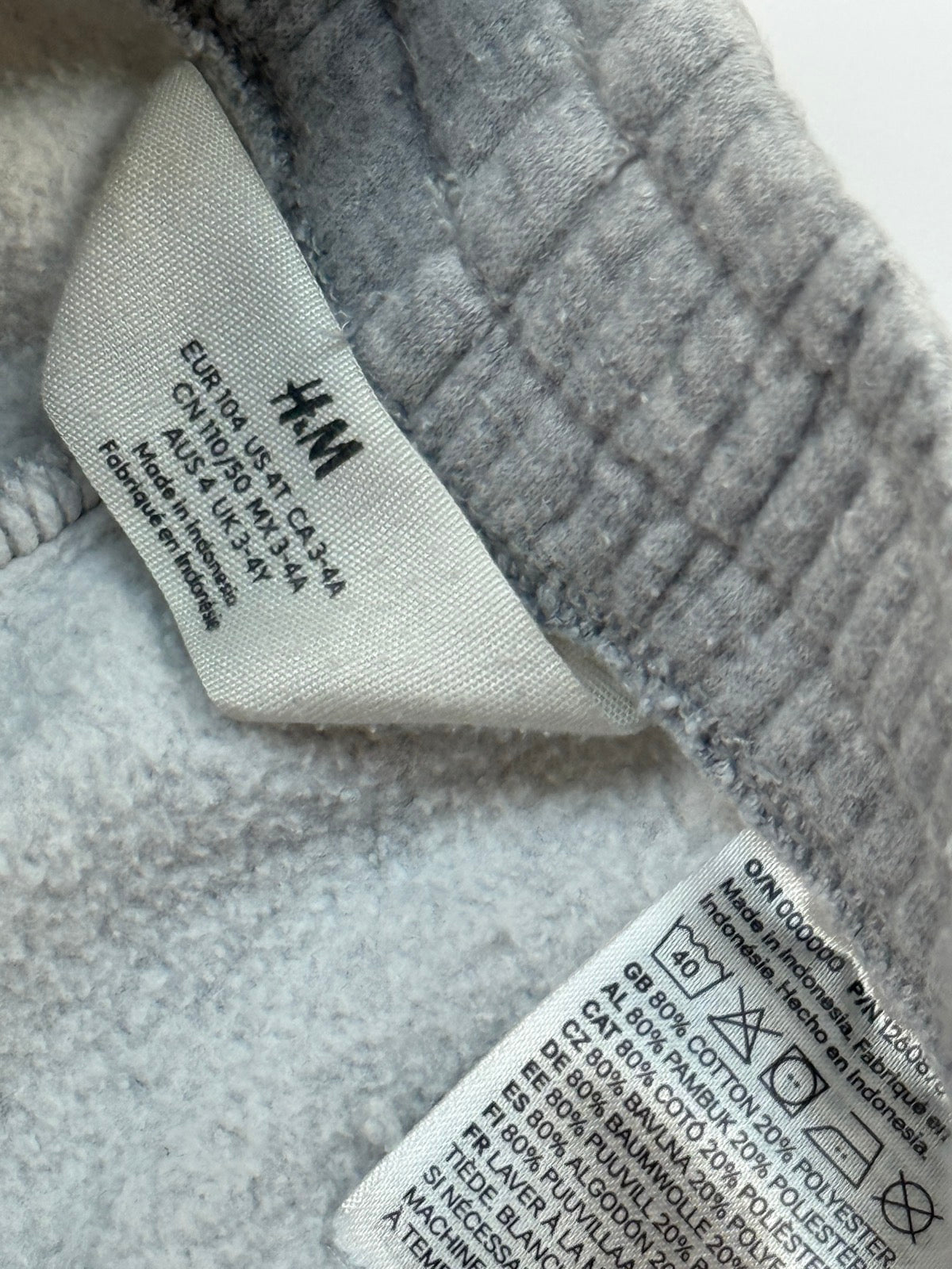 H&M Gray Jogger Sweatpants 4T