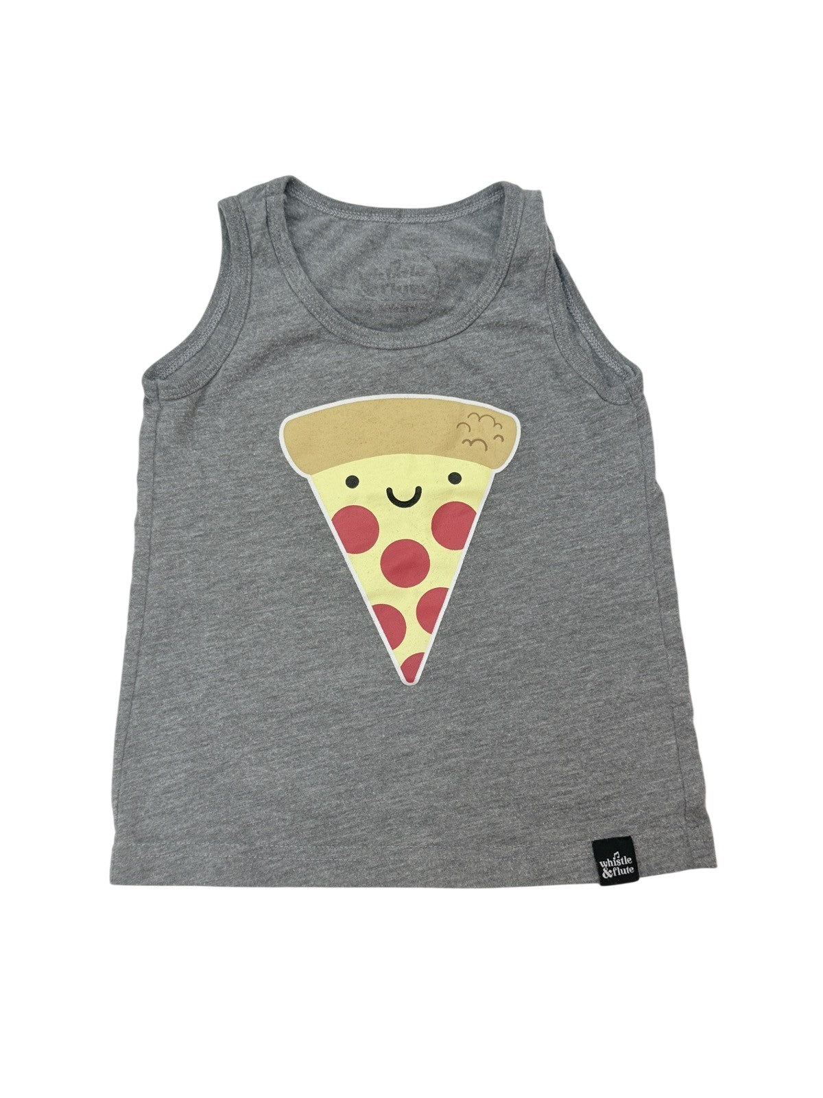 Whistle & Flute Pizza Tank Top 3-4Y