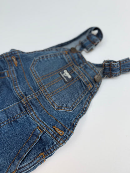 OshKosh B'gosh Denim Overalls 12M