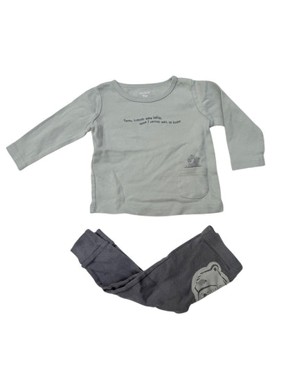 Carter's Forest Friends Top & Legging Set 9M