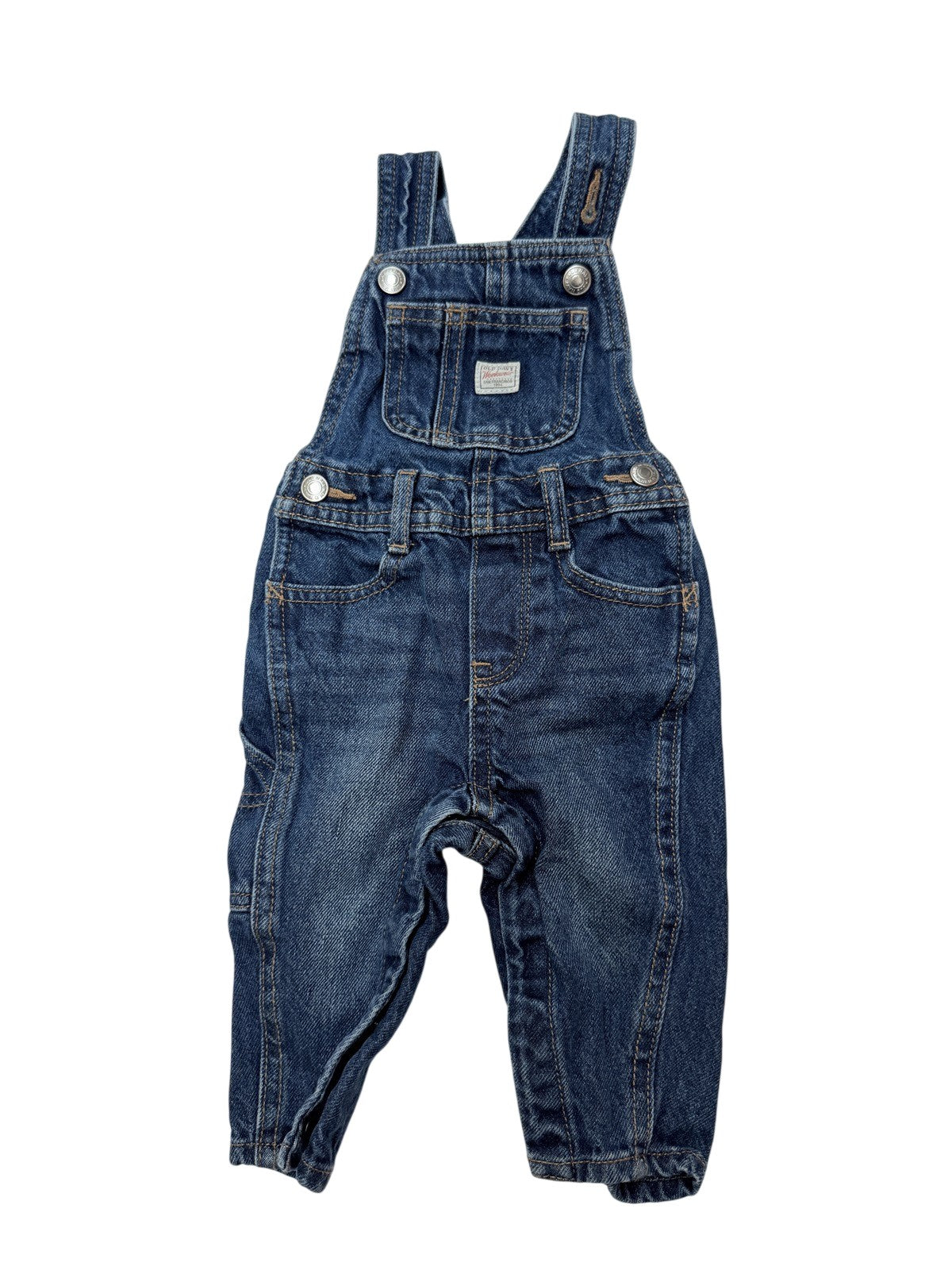 Old Navy Workwear Denim Overalls 6-12M