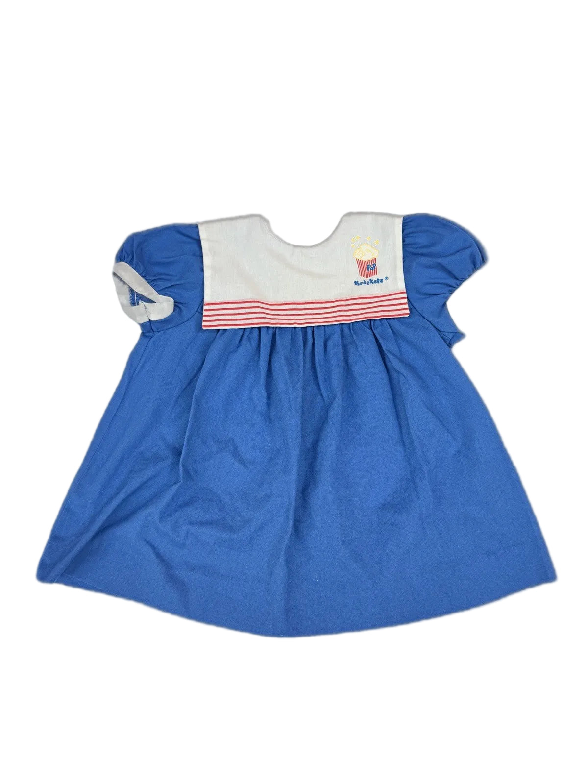 Vintage Krickets Chuckles Blue Popcorn Dress Size 18