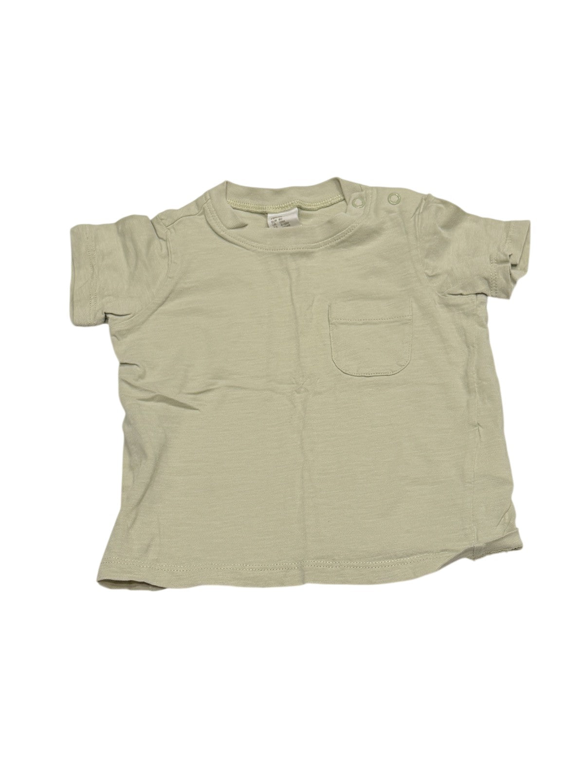 H&M Light Green Baby T-Shirt 9-12M
