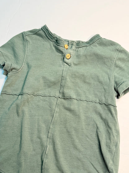 Genuine Kids OshKosh Green Henley T-Shirt 18M