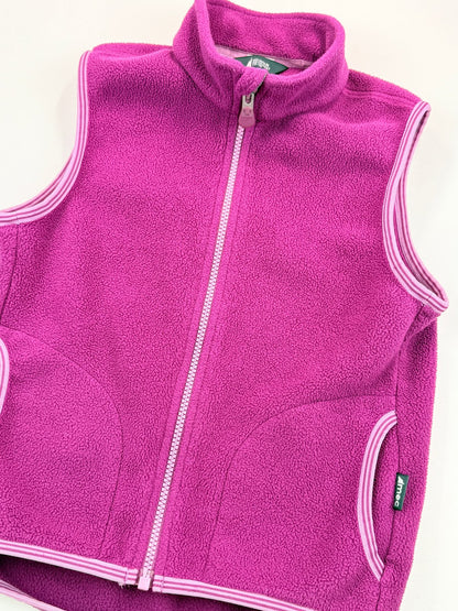 Mountain Equipment Co-op Magenta Fleece Vest Size 5