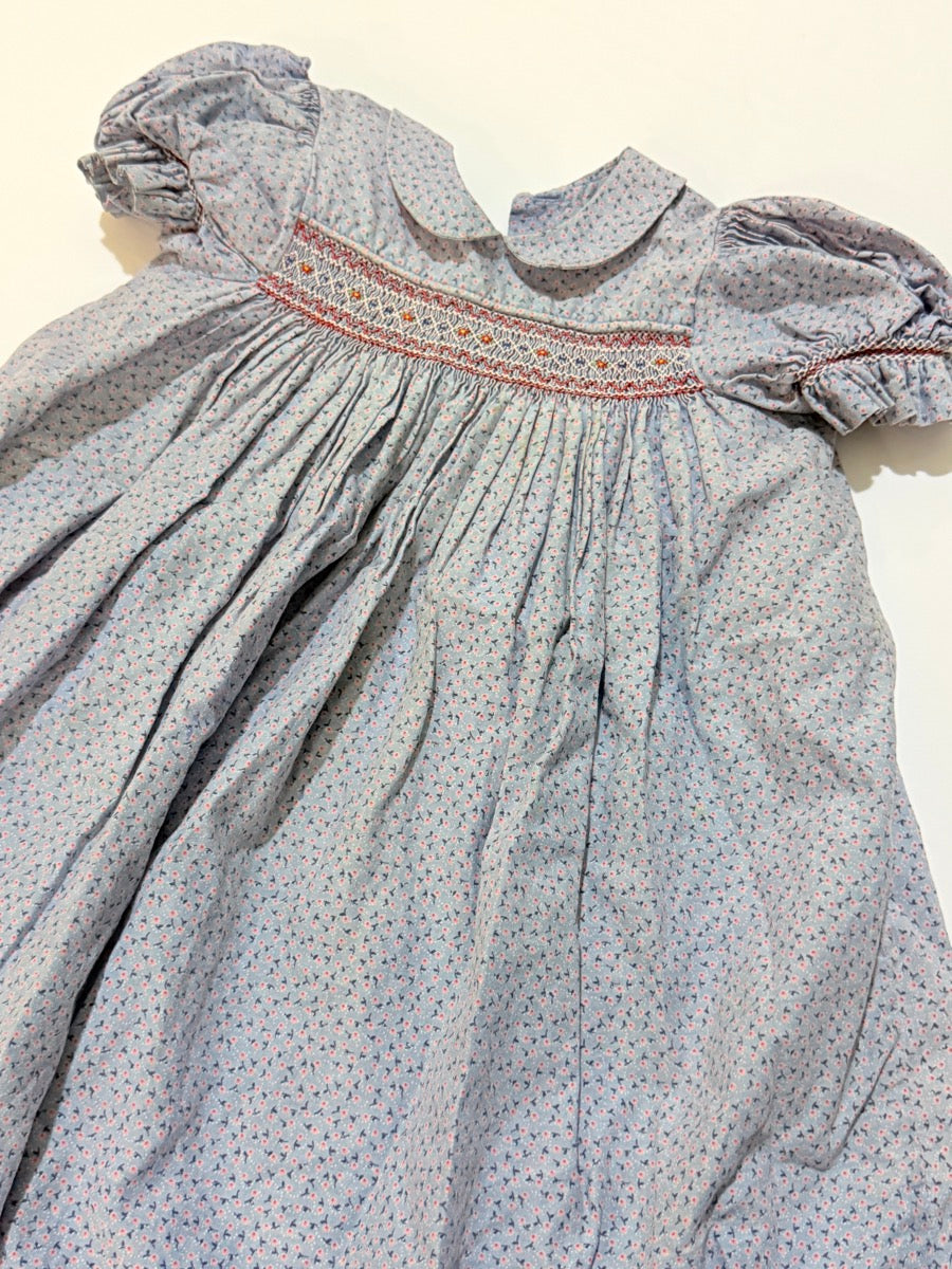 Small Styles by Sylvia Smocked Floral Dress