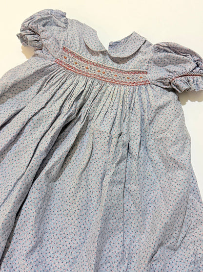 Small Styles by Sylvia Smocked Floral Dress