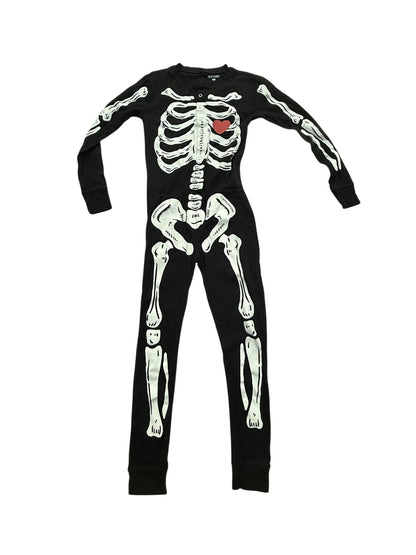 Old Navy Skeleton Glow Halloween Costume Unisex Size 10