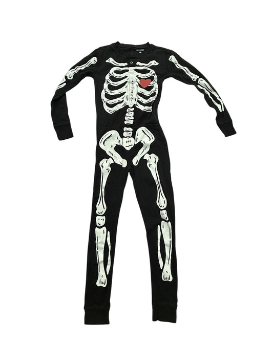 Old Navy Skeleton Glow Halloween Costume Unisex Size 10